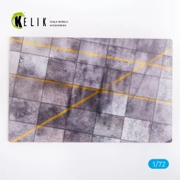 Spangdalem AirBase (1990th) - Base - Acrylic 3 mm (280 x 180 mm) (1...