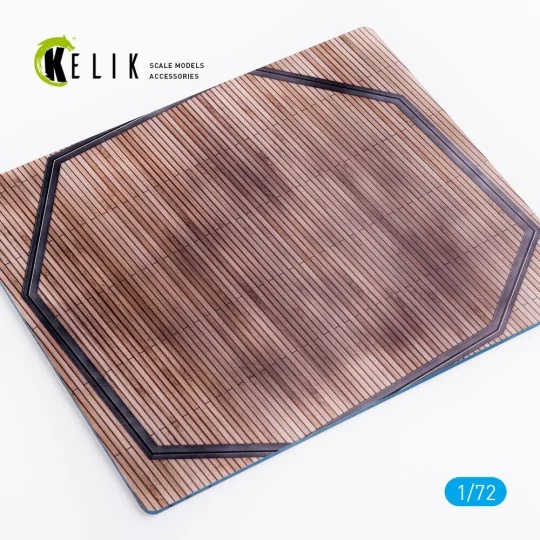 Flugzeugtrager Graf Zeppelin Base - Acrylic 3 mm (180 x 214 mm), 1/...