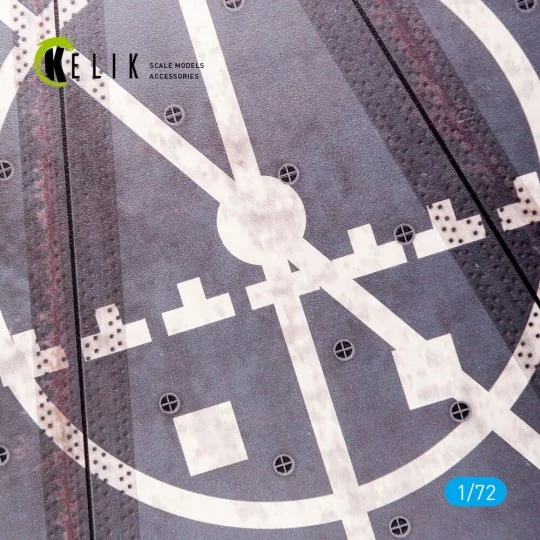 Arleygh Burke-class Base - Acrylic 3 mm (180 x 214 mm) 1/72 - Kelik...