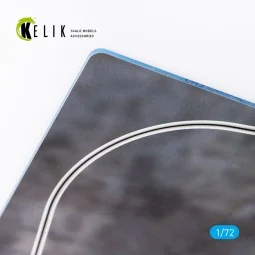 HMS Hermes R12 (1959) - Base - Acrylic 3 mm (280 x 180 mm) (170 g) ...