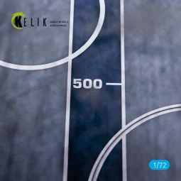 HMS Hermes R12 (1982) - Base - Acrylic 3 mm (280 x 180 mm) (170 g) ...