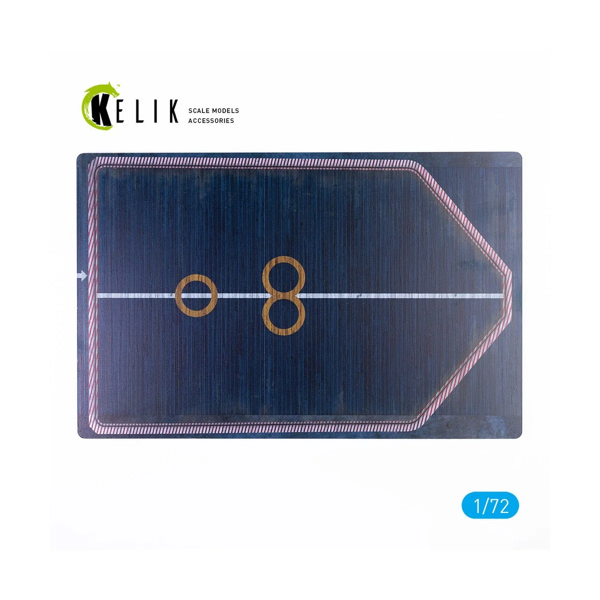 USS Bon Homme Richards (CV-31) 1962 - Base - Acrylic 3 mm (280 x 18...