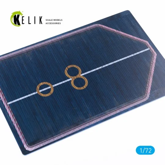 USS Bon Homme Richards (CV-31) 1962 - Base - Acrylic 3 mm (280 x 18...