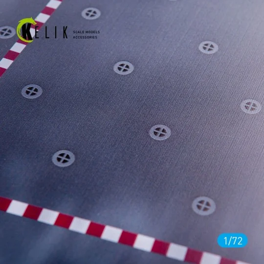 Charles de Gaulle lift - Base - Acrylic 3 mm (280 x 180 mm) (170 g)...