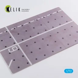 HMS Queen Elizabeth R08 type 2 - Base - Acrylic 3 mm (280 x 180 mm)...