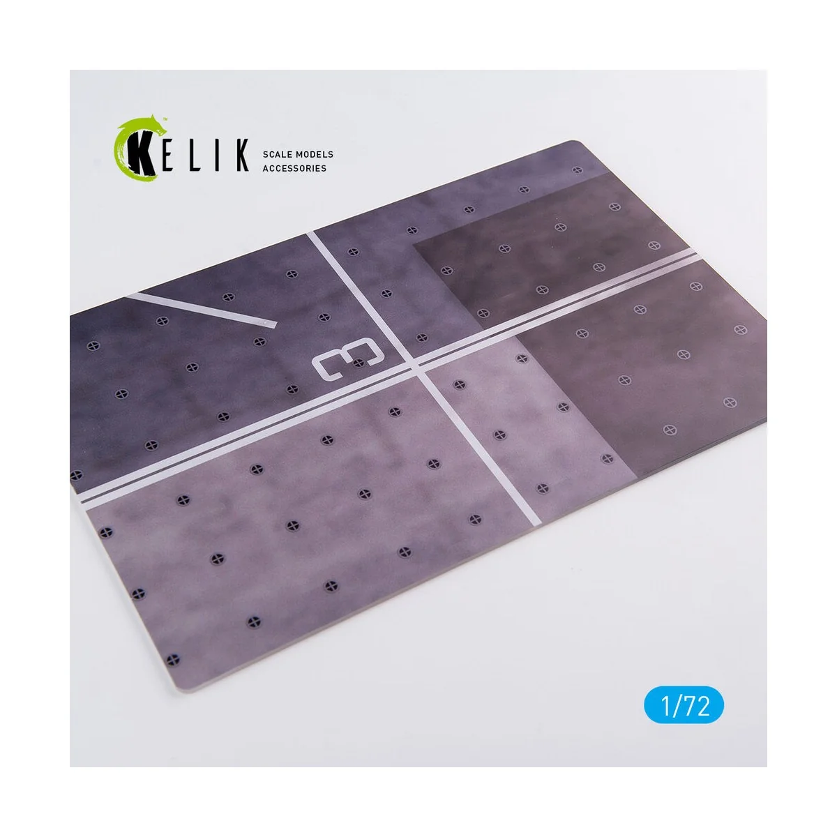 HMS Queen Elizabeth R08 type 1 - Base - Acrylic 3 mm (280 x 180 mm)...