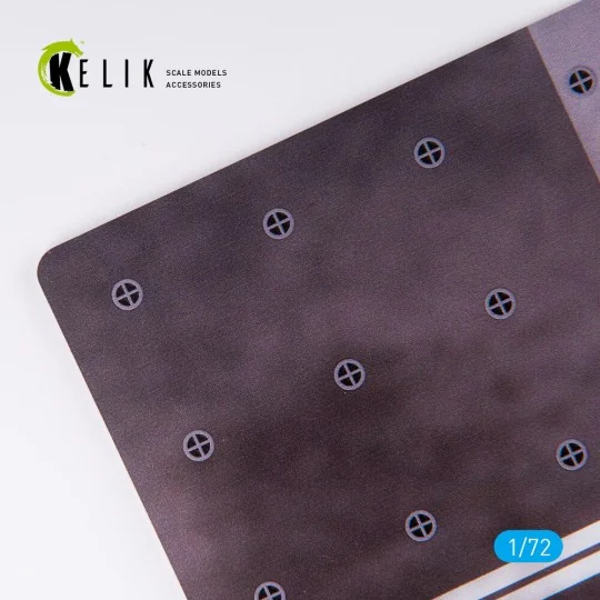 HMS Queen Elizabeth R08 type 1 - Base - Acrylic 3 mm (280 x 180 mm)...