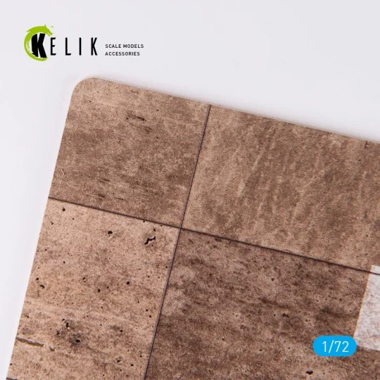 Belgian Kleine Brogel Air Base type 2 - Base - Acrylic 3 mm (280 x ...