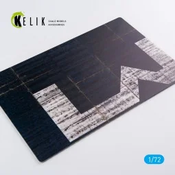 National Museum of USAF - Base - Acrylic 3 mm (280 x 180 mm) (170 g...