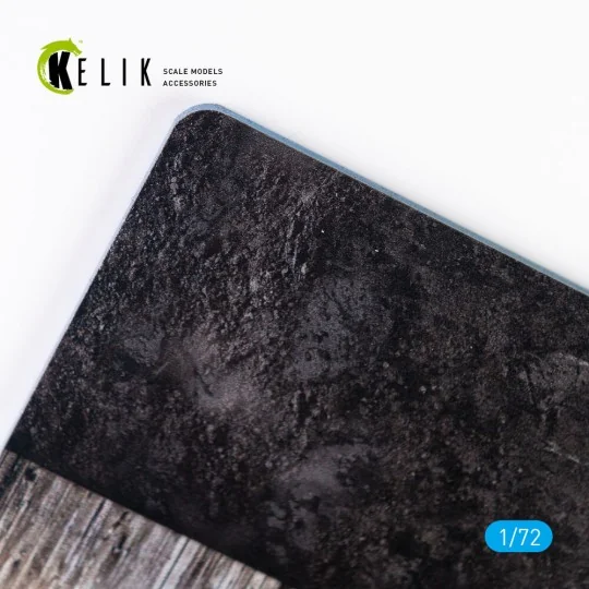 WW1 Wooden Runway (France) - Base - Acrylic 3 mm (180 x 214 mm) (13...