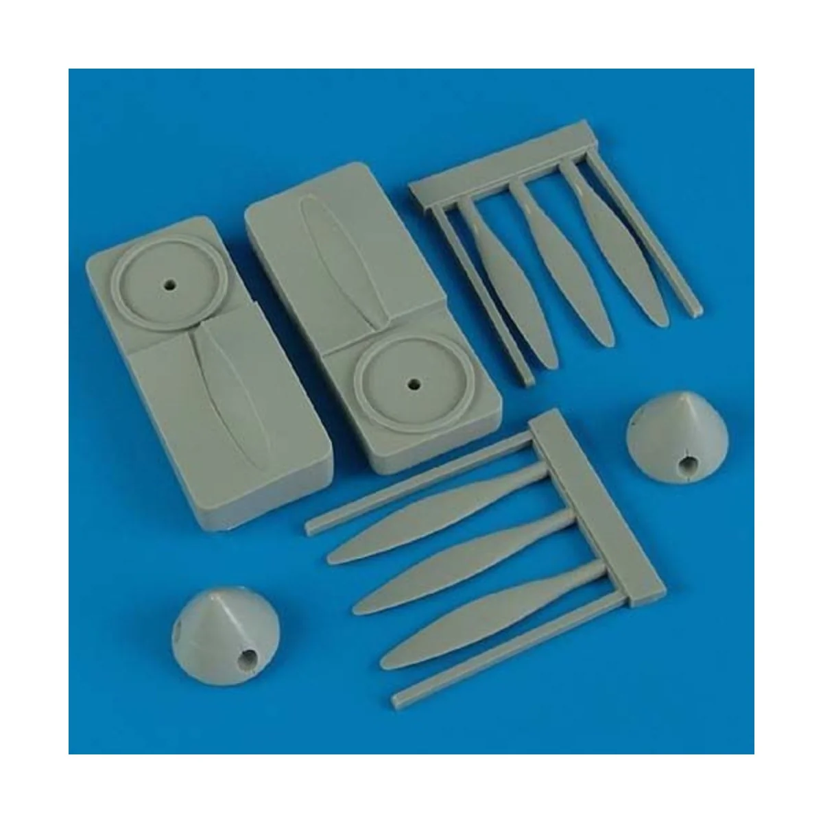 P-38 Lightning propeller w/tool (HAS), 1/48 - Quickboost QB48 381