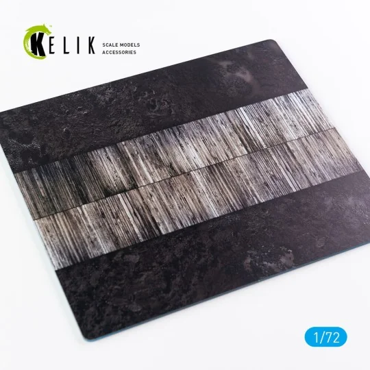 WW1 Wooden Runway (France) - Base - Acrylic 3 mm (180 x 214 mm) (13...