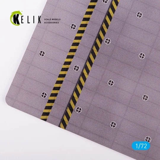 HMAS Canberra (LHD-02) Rear Lift - Base - Acrylic 3 mm (280 x 180 m...