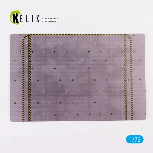 HMAS Canberra (LHD-02) Rear Lift - Base - Acrylic 3 mm (280 x 180 m...