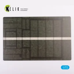 HMS Argus 1943 Type 1 - Base - Acrylic 3 mm (280 x 180 mm) (170 g),...