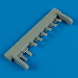 J2M3 Raiden exhaust for Hasegawa, 1/48 - Quickboost QB48 383