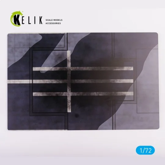 HMS Furious (CV-3) 1942 Type 2 - Base - Acrylic 3 mm (280 x 180 mm)...