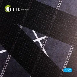 USS Ranger 1943 - Base - Acrylic 3 mm (280 x 180 mm) (170 g) 1/72 -...