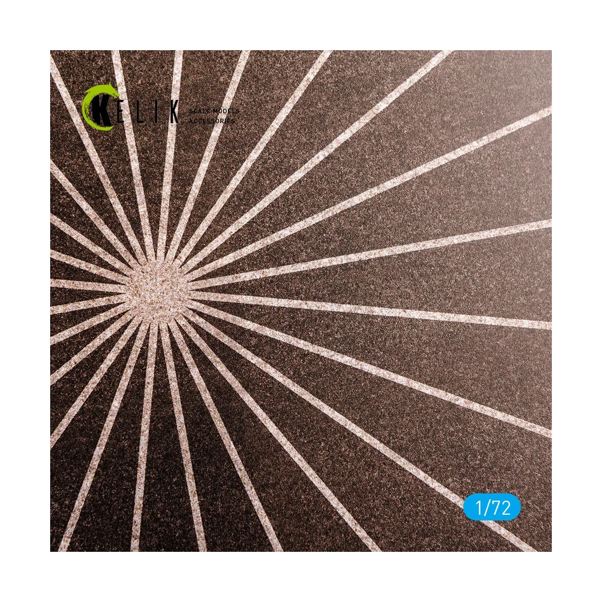 Compass calibration circle - Base - Acrylic 3 mm (280 x 180 mm) (17...