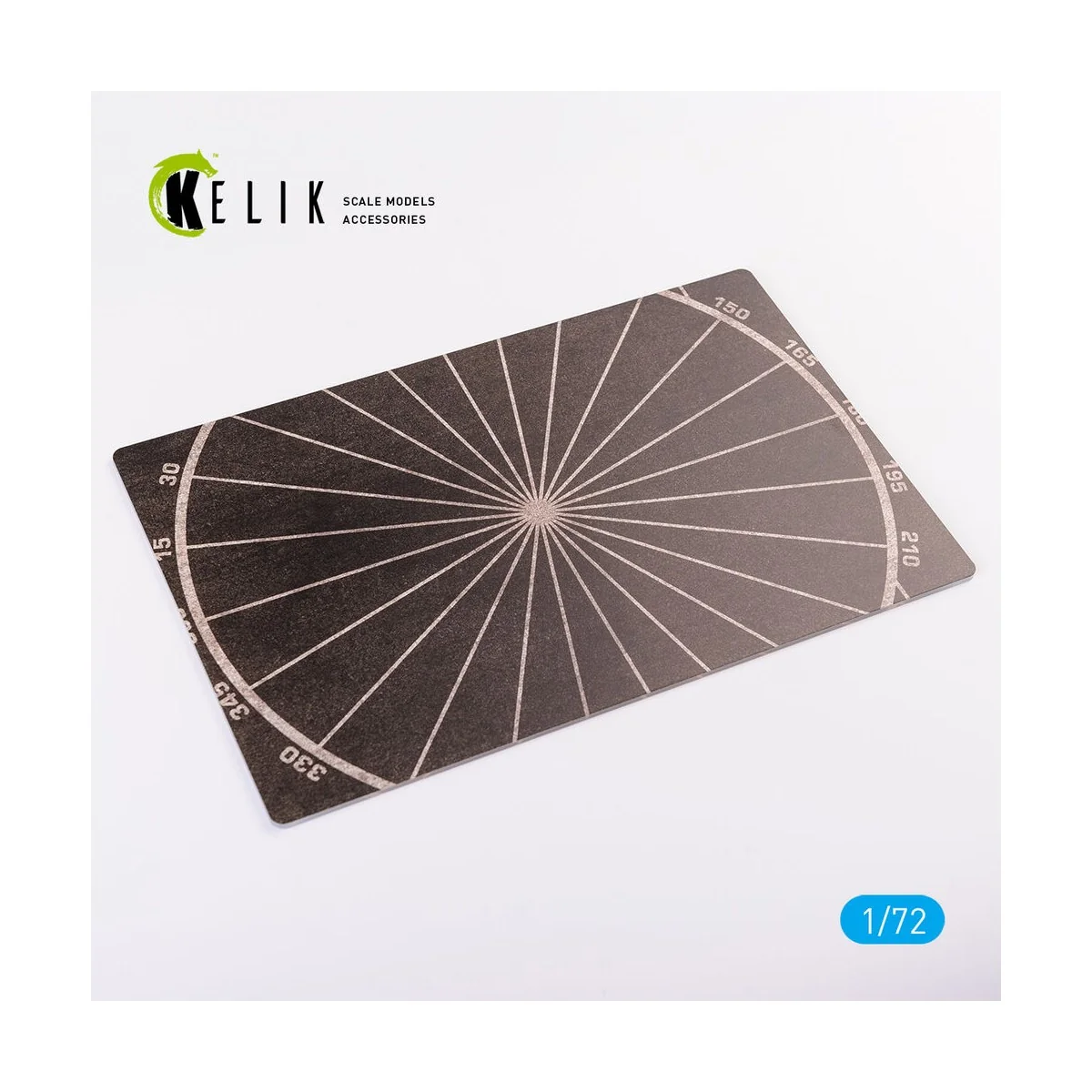 Compass calibration circle - Base - Acrylic 3 mm (280 x 180 mm) (17...