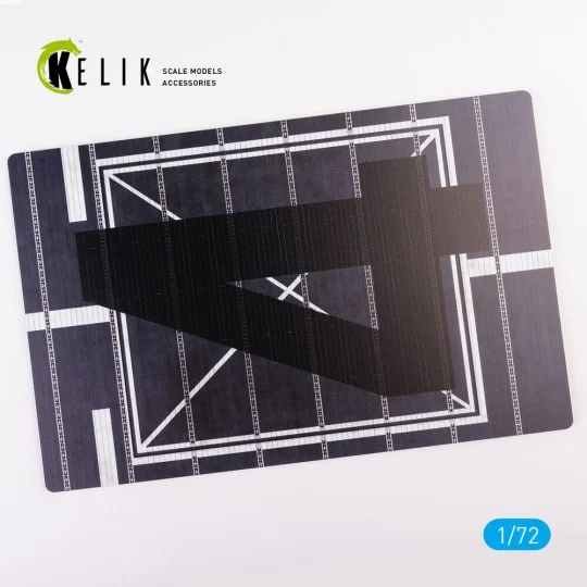 USS Ranger 1943 - Base - Acrylic 3 mm (280 x 180 mm) (170 g) 1/72 -...