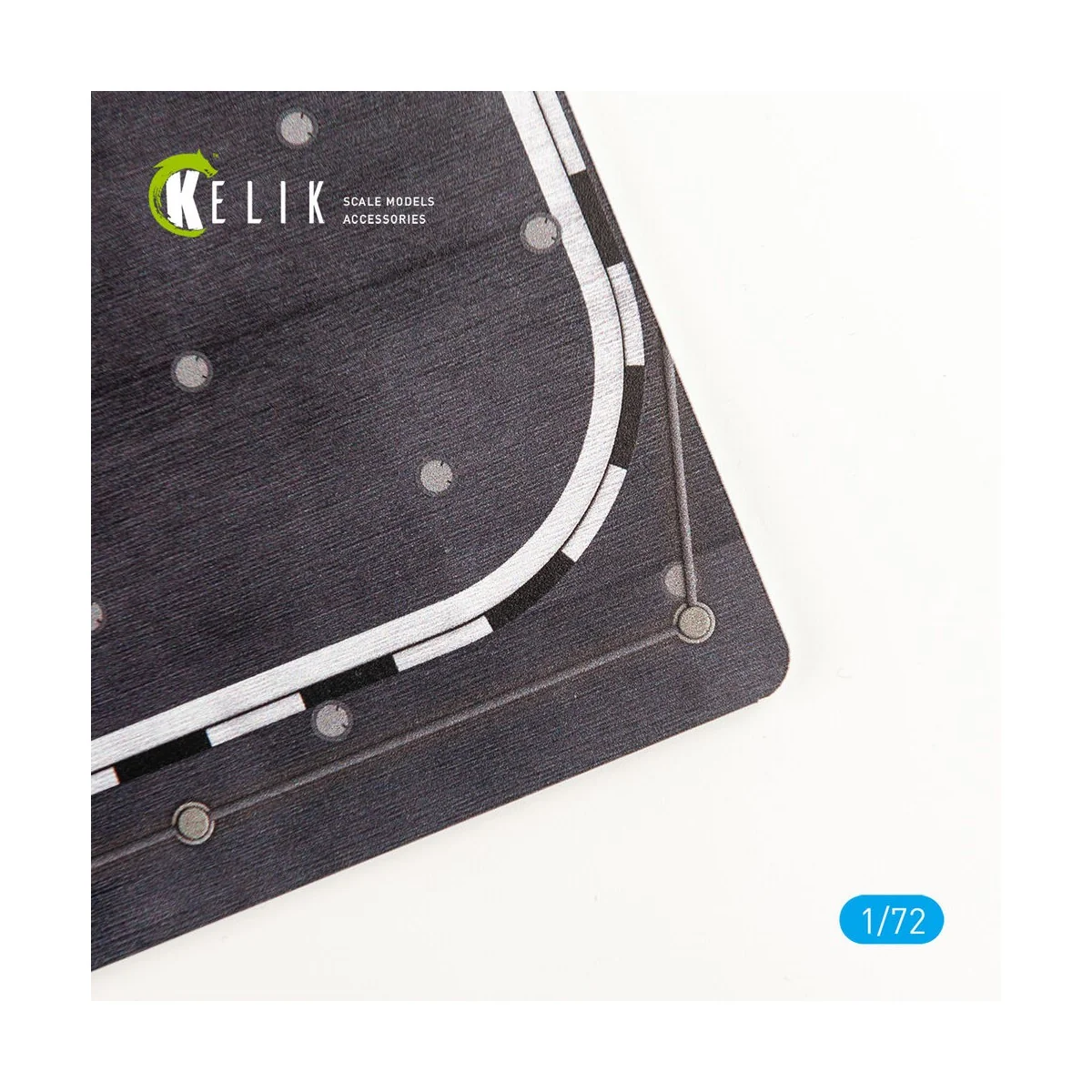 JMSDF Hyuga (DDH 181) front lift - Base - Acrylic 3 mm (280 x 180 m...