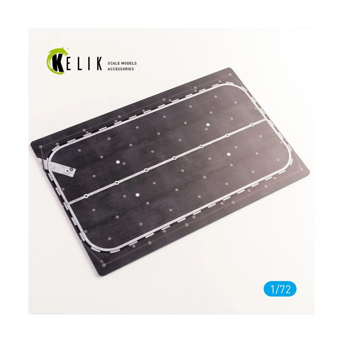 JMSDF Hyuga (DDH 181) front lift - Base - Acrylic 3 mm (280 x 180 m...