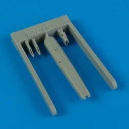 GSh-23 Twin-barrel gun f/MiG-21 l.v.(EDU, 1/48 - Quickboost QB48 390