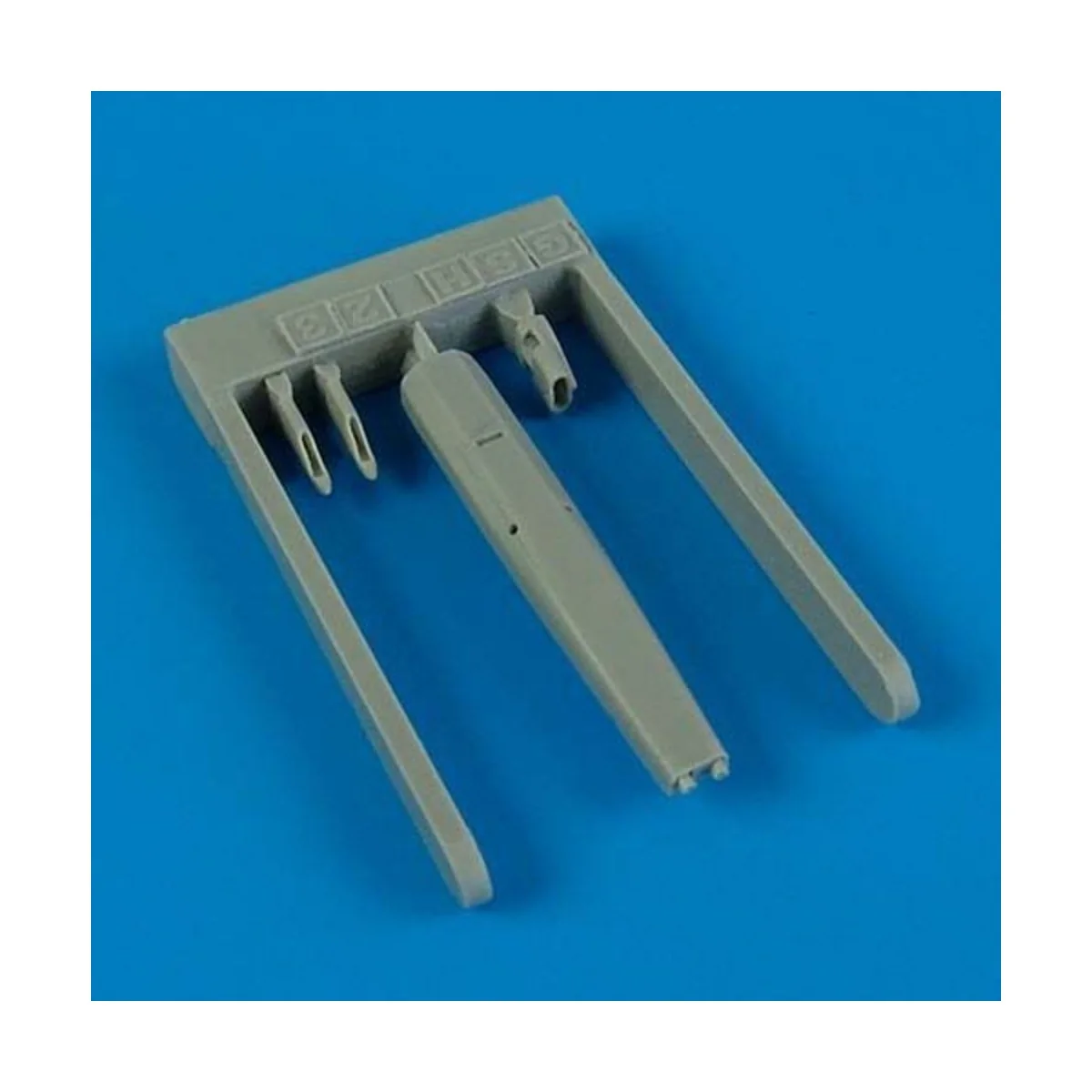 GSh-23 Twin-barrel gun f/MiG-21 l.v.(EDU, 1/48 - Quickboost QB48 390 GSh-23 Twin-barrel gun f/MiG-21 l.v.(EDU, 1/48 - Quickboost QB48 390