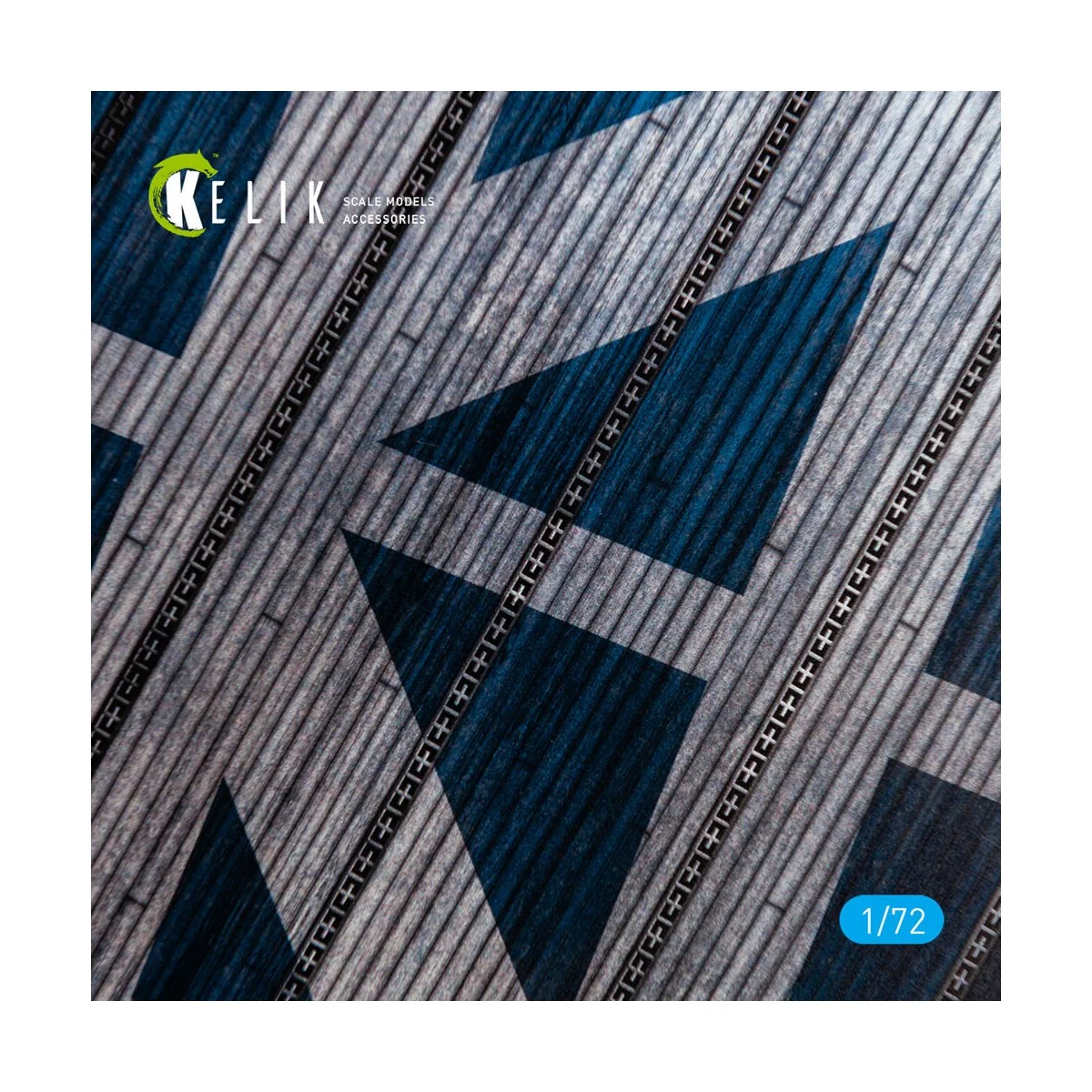 USS Antietam (CV-36) 1953 type 1 - Base - Acrylic 3 mm (280 x 180 m...