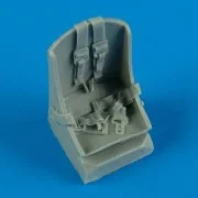 P-47D Razorback seat with seatbelts, 1/48 - Quickboost QB48 395