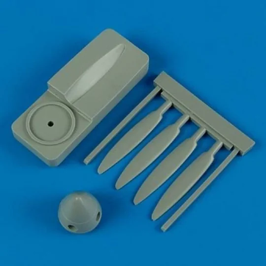 Spitfire Mk.IX propeller for Hasegawa, 1/48 - Quickboost QB48 396