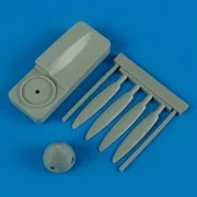 Spitfire Mk.IX propeller for Hasegawa, 1/48 - Quickboost QB48 396