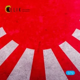 Japan Naval Flag - Base - Acrylic 3 mm (280 x 180 mm) (170 g) 1/72 ...