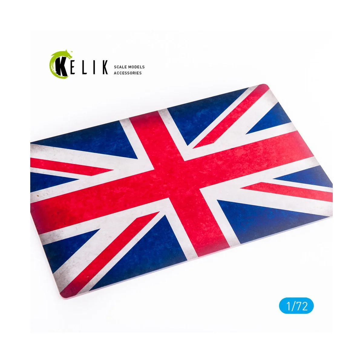 Great Britain Flag - Base - Acrylic 3 mm (280 x 180 mm) (170 g) 1/7...