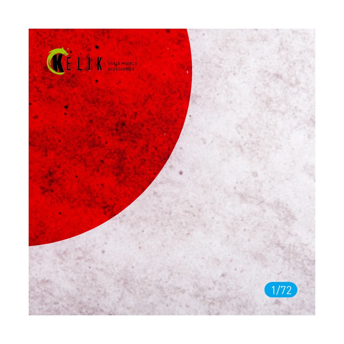 Japan Flag - Base - Acrylic 3 mm (280 x 180 mm) (170 g) 1/72 - Keli...