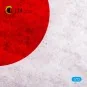 Japan Flag - Base - Acrylic 3 mm (280 x 180 mm) (170 g) 1/72 - Keli...