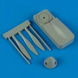 Hurricane De Havilland prop. w/tool(HAS), 1/48 - Quickboost QB48 400