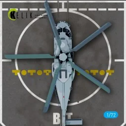 French frigate D-655 Bretagne - Acrylic 3 mm (240 x 240 mm) (190g),...