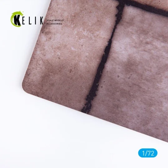 Soviet Square Concrete Plates Airfield 1970 th - Base - Acrylic 3 m...