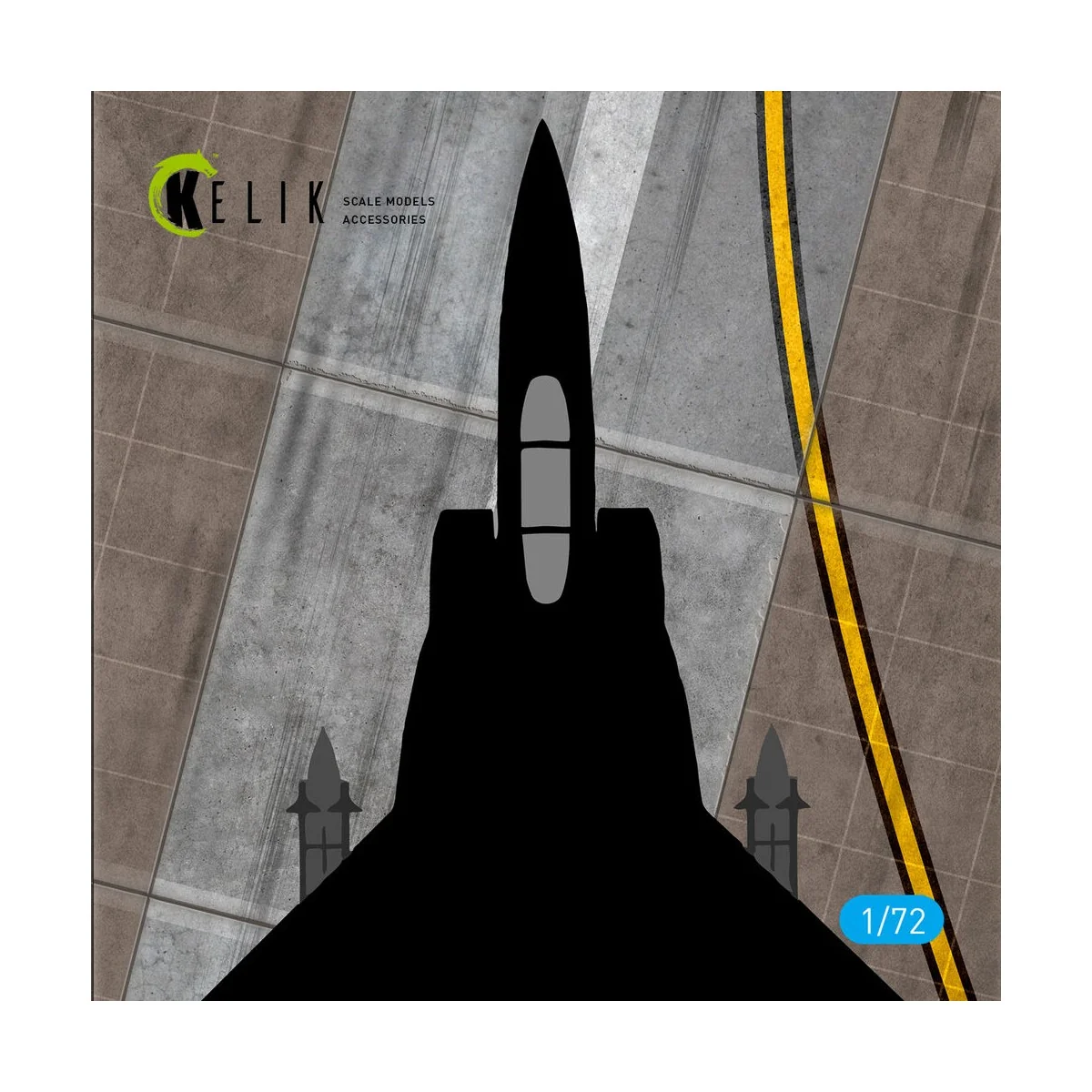 KADENA AIRBASE - Acrylic 3 mm (180 x 357 mm) (210 g) 1/72 - Kelik K...