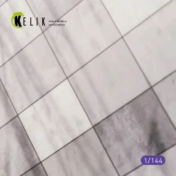 Civil Concrete runway Base - Acrylic 3 mm (280 x 180 mm) (170 g), 1...