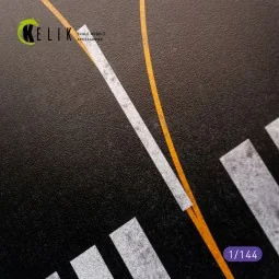 Civil Asphalt 23m Base - Acrylic 3 mm (280 x 180 mm) (170 g), 1/144...