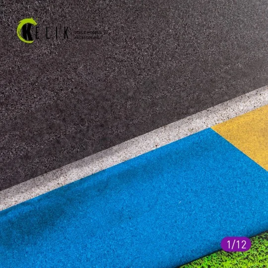 Asphalt road Moto race track type 1 Base - Acrylic 3 mm (180 x 357 ... Asphalt road Moto race track type 1 Base - Acrylic 3 mm (180 x 357 ...