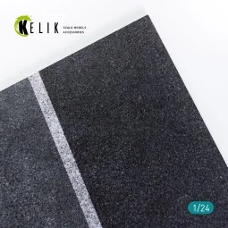 Asphalt road 24 Hours of Le Mans type 3 Base - Acrylic 3 mm (180 x ...