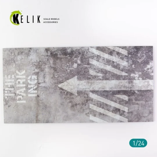 Underground parking Base - Acrylic 3 mm (180 x 357 mm) (210 g) 1/24...