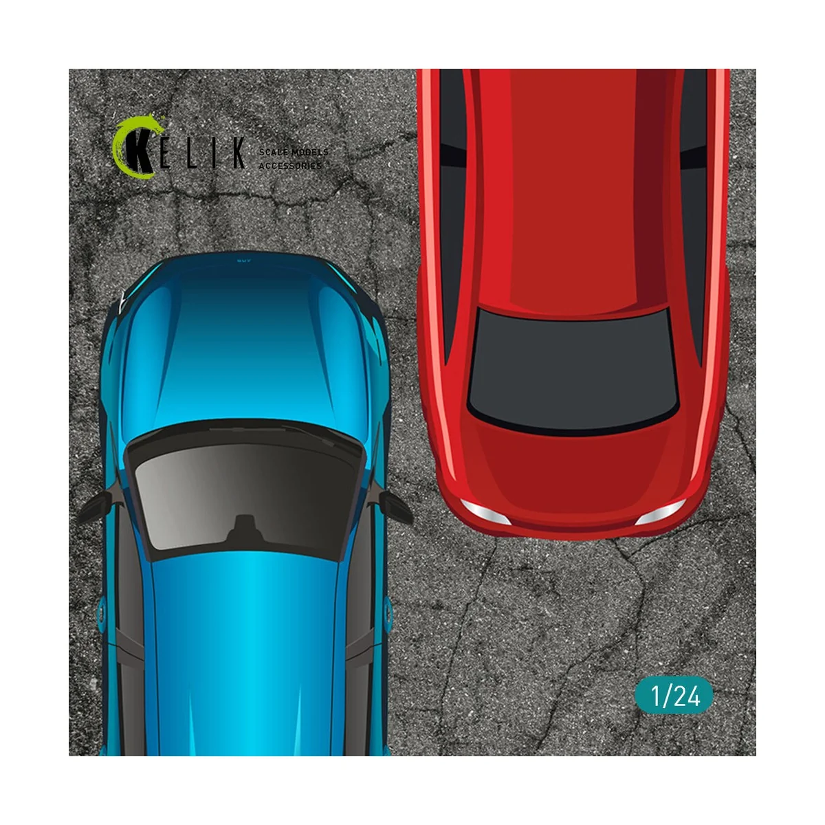 Cracked asphalt Base - Acrylic 3 mm (180 x 357 mm) (210 g), 1/24 - ... Cracked asphalt Base - Acrylic 3 mm (180 x 357 mm) (210 g), 1/24 - ...