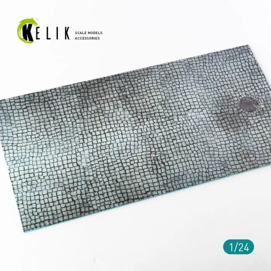 Paving stone road Base - Acrylic 3 mm (180 x 357 mm) (210 g), 1/24 ...