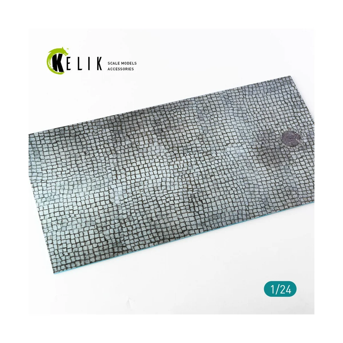 Paving stone road Base - Acrylic 3 mm (180 x 357 mm) (210 g) 1/24 -... Paving stone road Base - Acrylic 3 mm (180 x 357 mm) (210 g) 1/24 -...