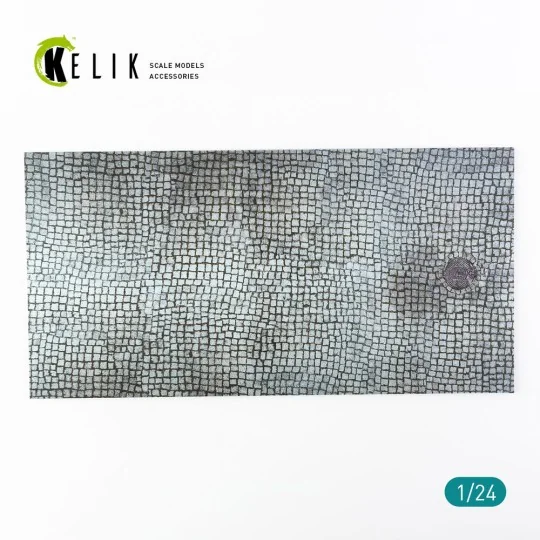 Paving stone road Base - Acrylic 3 mm (180 x 357 mm) (210 g) 1/24 -... Paving stone road Base - Acrylic 3 mm (180 x 357 mm) (210 g) 1/24 -...